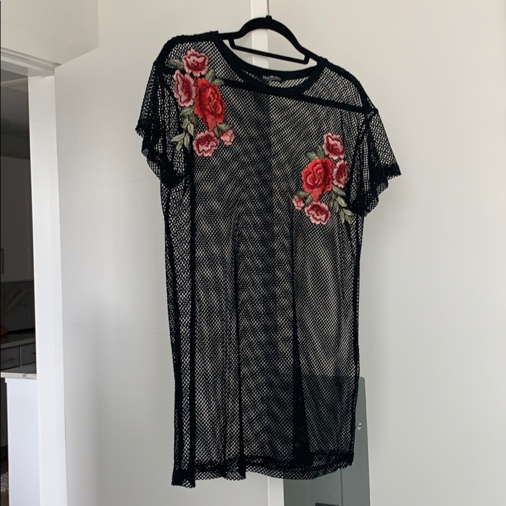 mesh dress